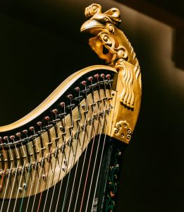 musica tecnologia instrumentos arpa