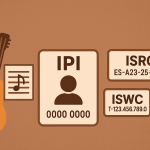 Identificar registrar cobrar por canciones
