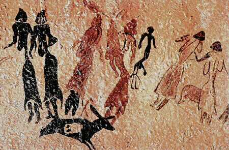 pinturas rupestres danza musica